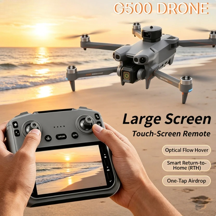 Drone Kit Long Range - Drone pliable G500 GPS avec grand