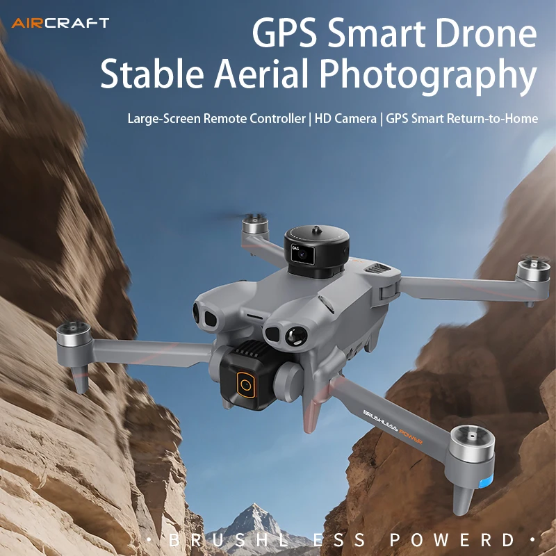 Drone pliable G500 GPS avec gr - Drone Kit Long Range avis et prix