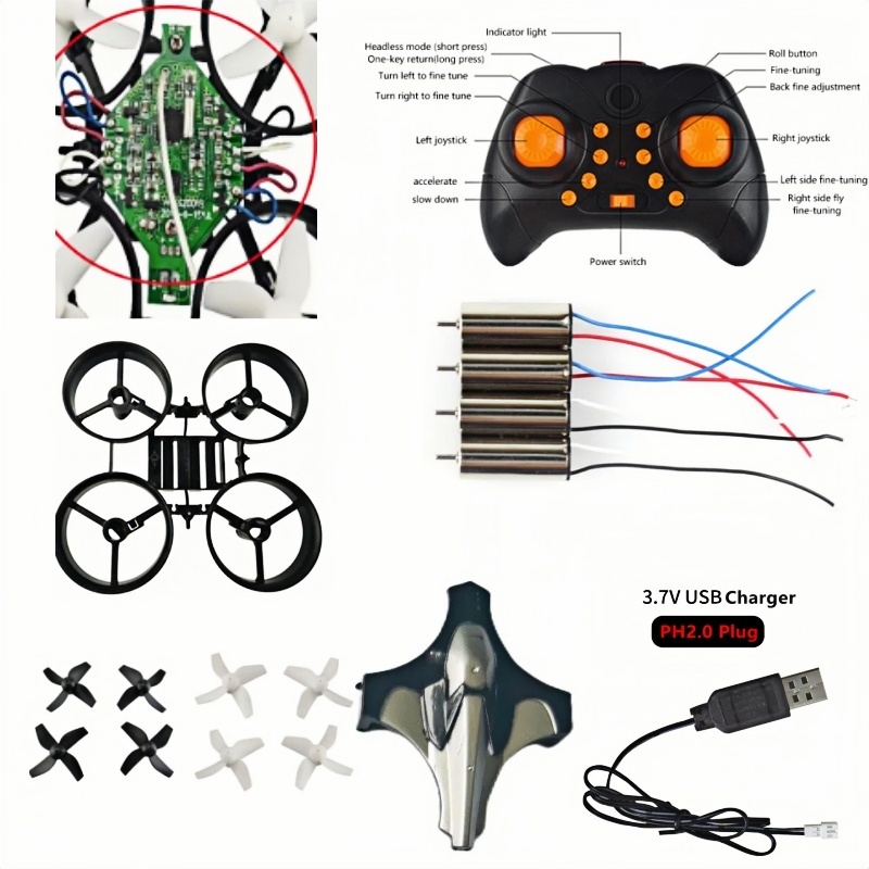 Kit complet de drone DIY 2.4G  - Drone Kit Beginner avis et prix